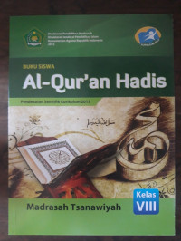 Image of Al-Qur'an Hadis Kelas 8 kurikulum 2013
