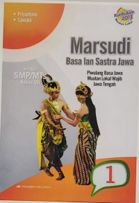 Image of Marsudi Basa lan Sastra Jawa 1 Kelas 7 Kurikulum 2013