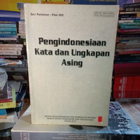 Image of Pengindonesiaan Kata dan Ungkapan Asing